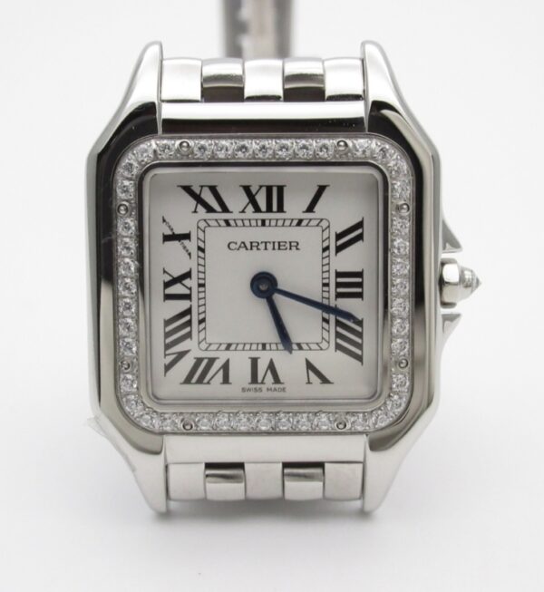 PANTHÈRE DE CARTIER 27MM ACERO DIAMANTES