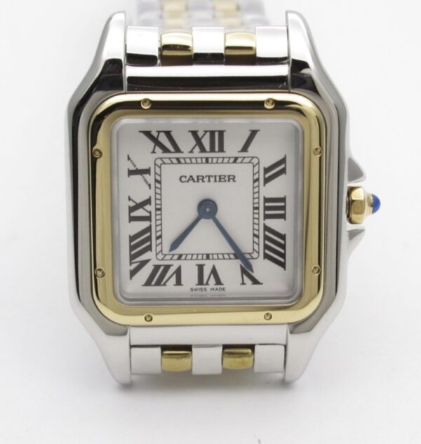 PANTHÈRE DE CARTIER 27MM MIXTO ACERO Y ORO