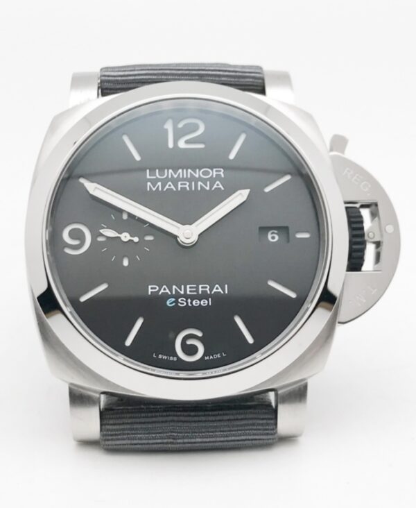 PAM01358 Luminor Marina eSteel 44mm Gris