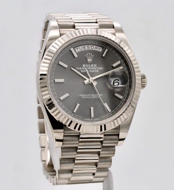228239-0060 Day-Date 40 Oro Blanco