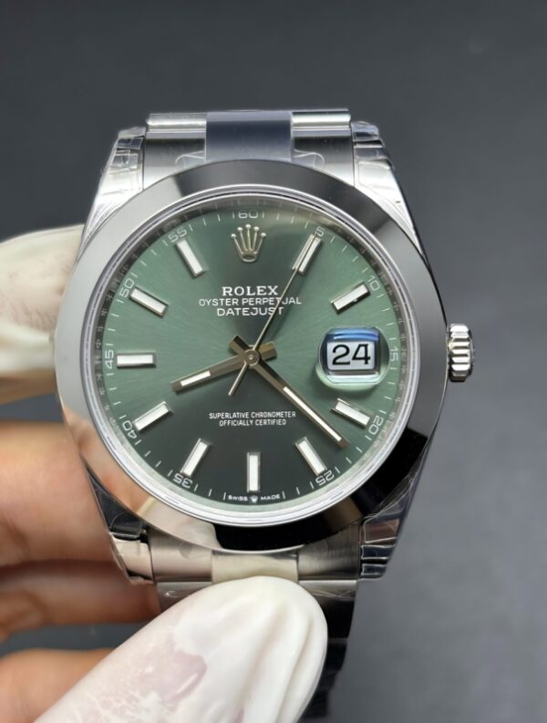 126300-0019 DATEJUST 41 VERDE MENTA