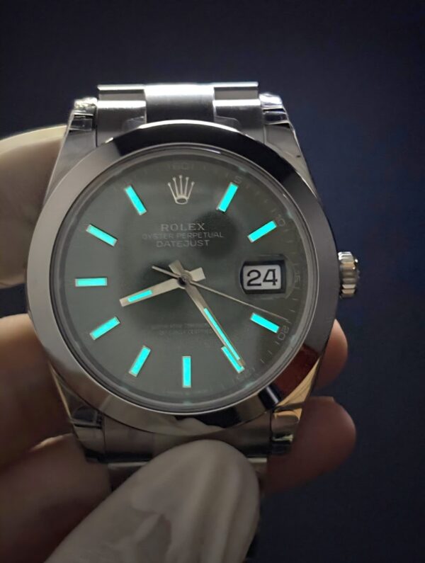 126300-0019 DATEJUST 41 VERDE MENTA