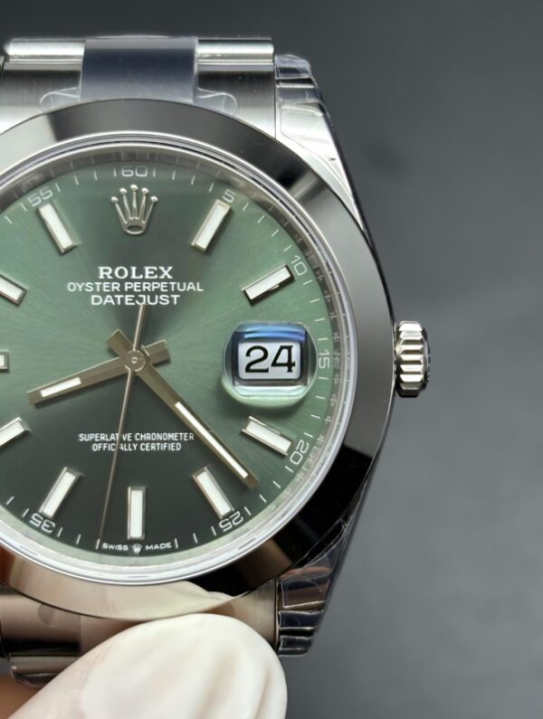 126300-0019 DATEJUST 41 VERDE MENTA