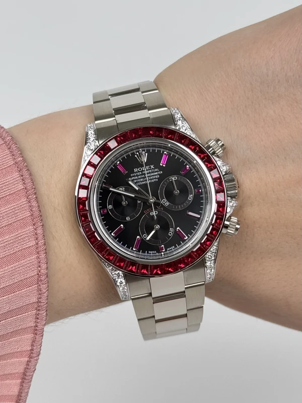 Daytona Cosmograph Baguette Rubíes 126599TRU