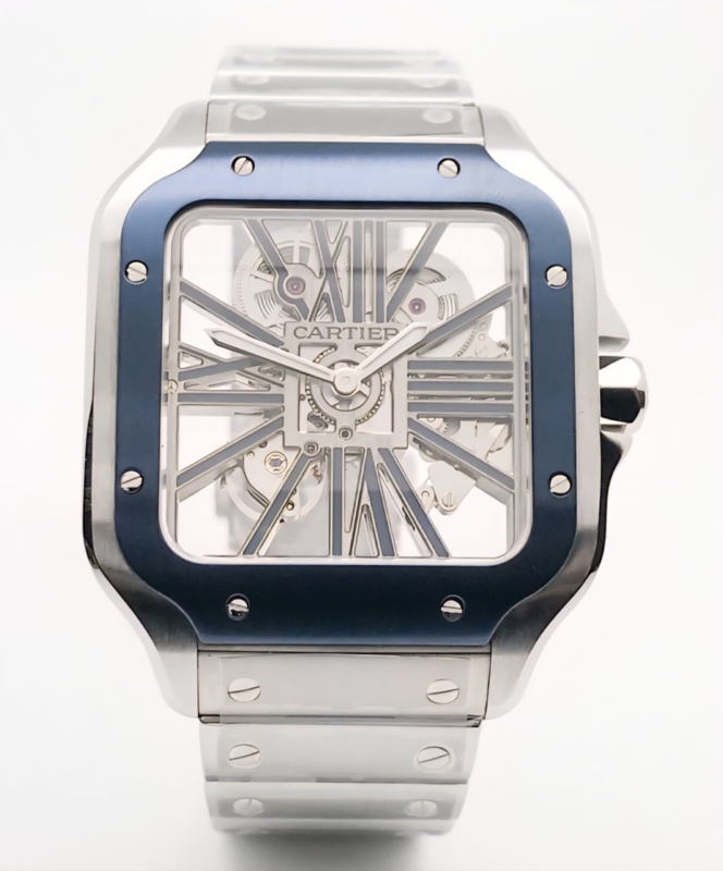 Cartier Santos Esqueleto | WHSA0026 |