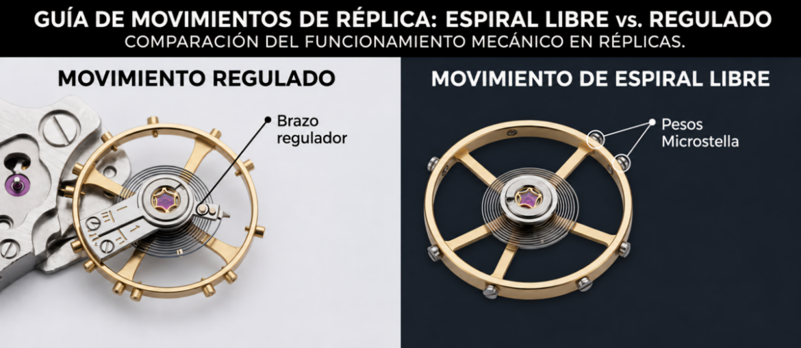 Guía resorte libre
